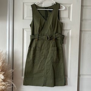Maeve Anthropologie utility dress
